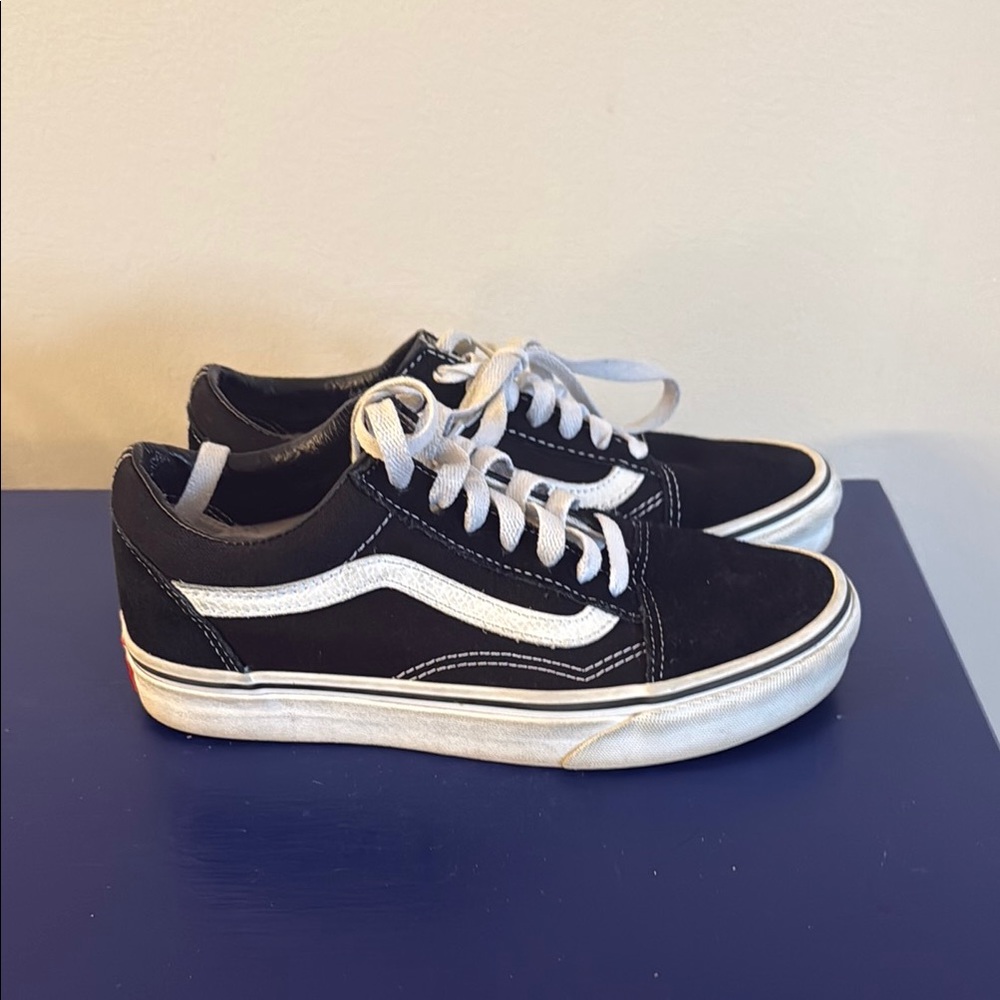 Vans Black and White Sneakers